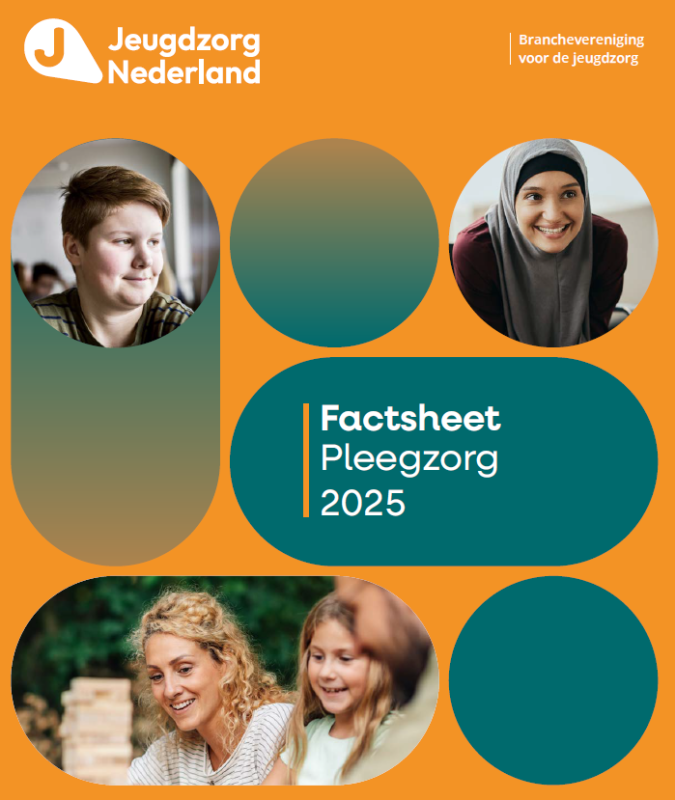 Voorkant Factsheet pleegzorg 2025